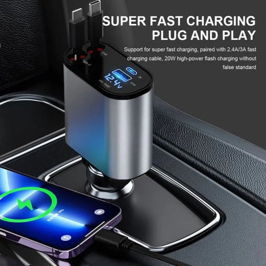 4-in 1 Car Charger